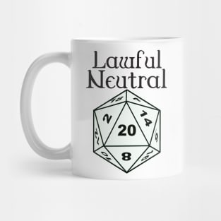 Lawful Neutral Alignment Mug